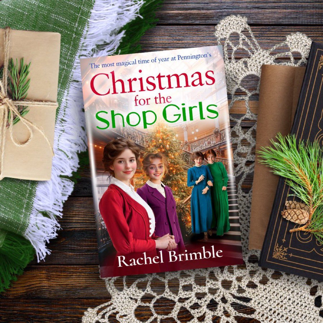 **AVAILABLE FOR PREORDER**

Book 3 in the Shop Girls series releases 30th Aug!
Danger looms around Bath's finest department store and the shop girls need to band together to make sure Christmas 1911 isn't remembered for all the wrong reasons...
LINK: mybook.to/TheShopGirlsCh…