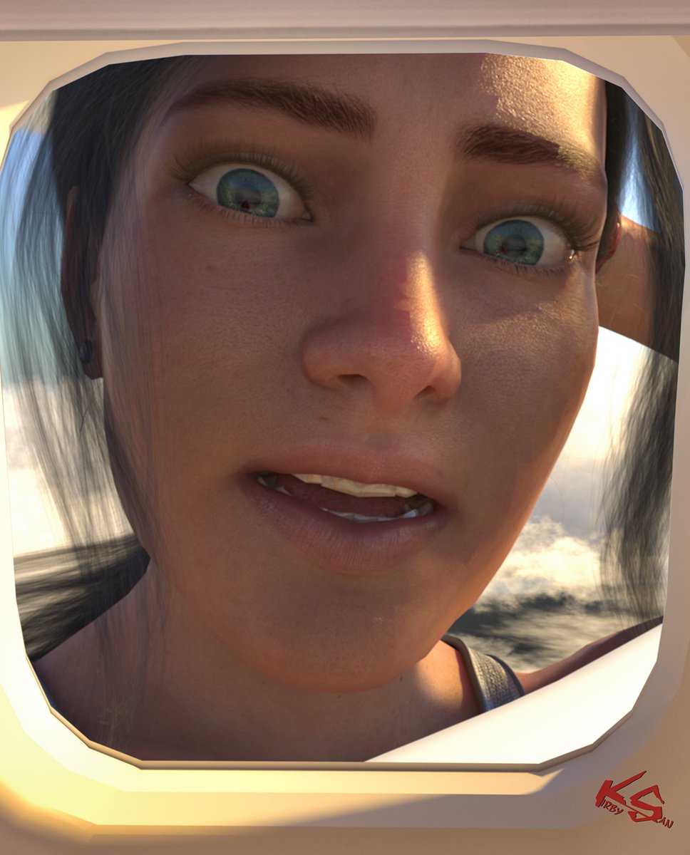 [Turbulence]

“Attention passengers if you look on your right you'll see a moderately confused giant woman. Please remain calm…”

We now find <a href="/krieginax/">Krieginax (Comms Open)</a> with a whole new perspective on the world. Will she ever get back to her normal size again?

#SizeTwitter #Giantess