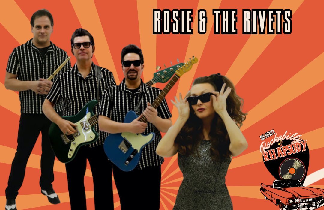 Step back in time TONIGHT with Rockabilly Rhapsody, featuring Jonny Lyons, Everett Dean, Rick Lindy, Woody's Revenge, and Rosie &amp; The Rivets!

📆 Sun. June 22
🕒 Doors at 4pm, show at 5pm
🎟 Get tickets at 👉 hubs.ly/Q03sjbqy0 

#RockabillyRevival #LiveMusic