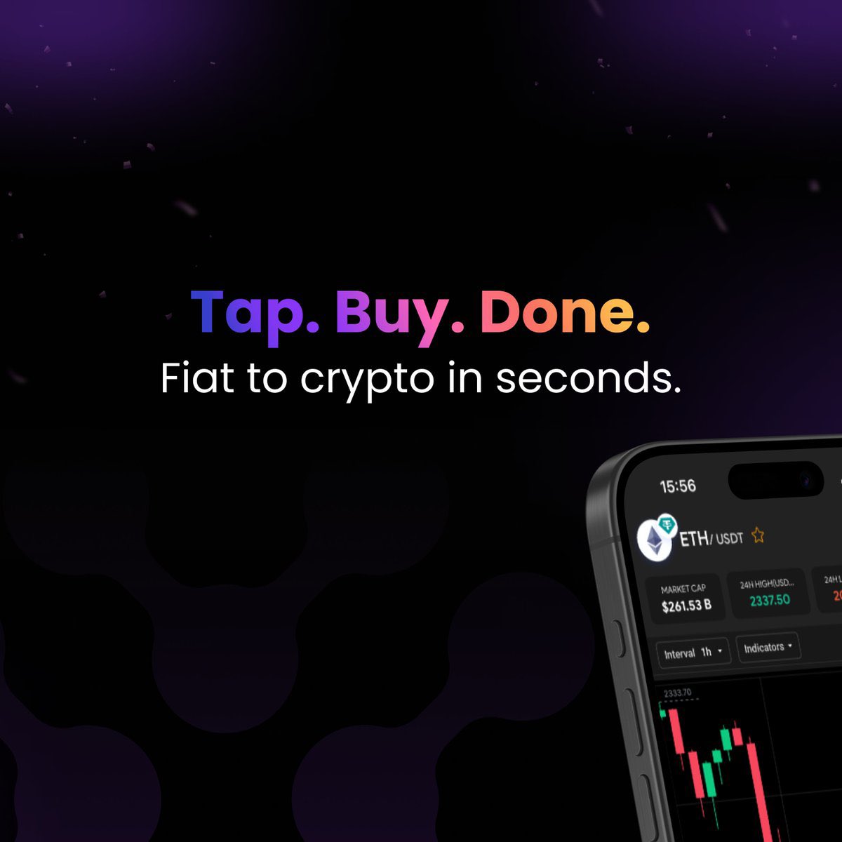 This is your sign to stop overcomplicating crypto.

On IXFI, buying starts with a tap and ends with results.

Fiat to crypto, smooth as it should be.