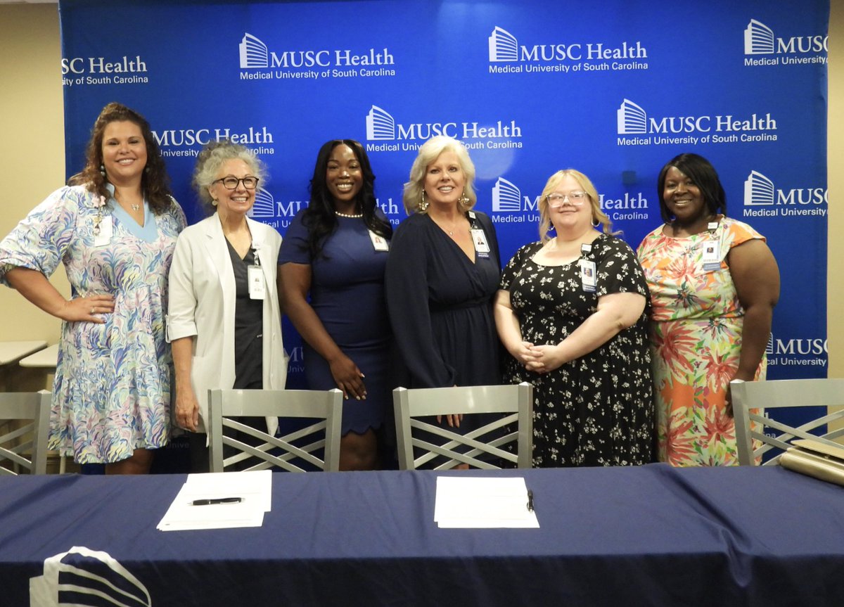 MUSChealth's tweet image. Big congrats to our newest MUSC Health Midlands youth apprentices! They’re launching a paid, hands-on training experience. Thanks to @MidlandsTech and @ApprenticeshpSC for helping shape the future of health care.
#ChangingWhatsPossible #MUSCMidlands