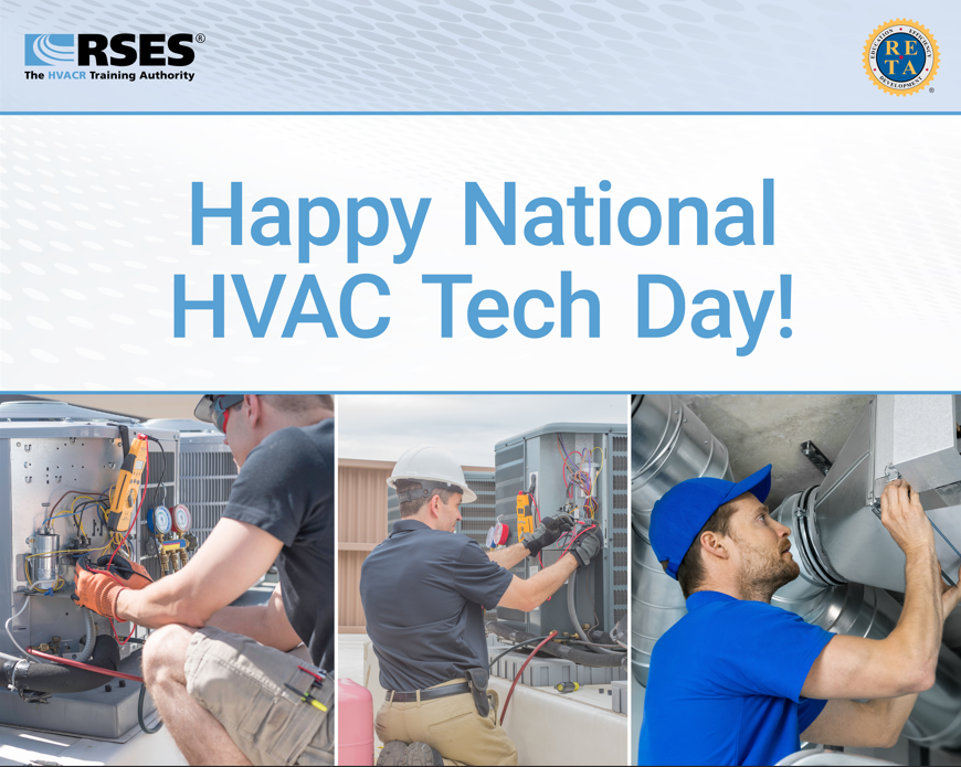 RSESHQ's tweet image. We couldn&apos;t imagine a world without HVAC Techs! Thank you to all the HVAC Techs who work hard to keep folks comfortable and healthy. We appreciate the knowledge, skill and selflessness it is to service all the problems found on the field.

#NationalHVACTechDay #HVAC #technicans