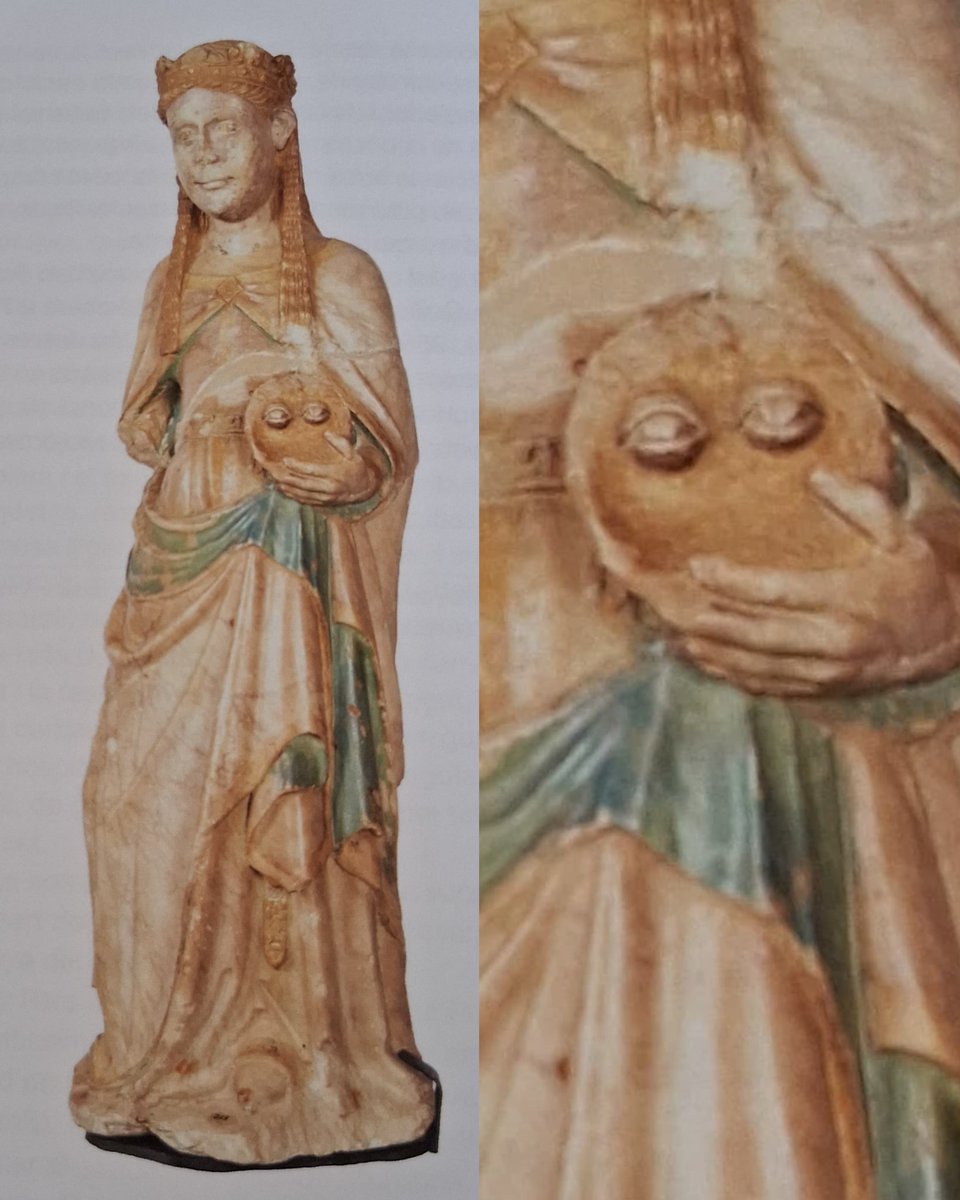 Romànic Català (@romaniccatala) on Twitter photo Llúcia porta els seus propis ulls arrencats en una safata que que sembla una màscara 👀
📸 Granyena de Segarra, segle XIV, <a href="/museusolsona/">Museu de Solsona</a> #memsgòtics Llúcia porta els seus propis ulls arrencats en una safata que que sembla una màscara 👀
📸 Granyena de Segarra, segle XIV, <a href="/museusolsona/">Museu de Solsona</a> #memsgòtics