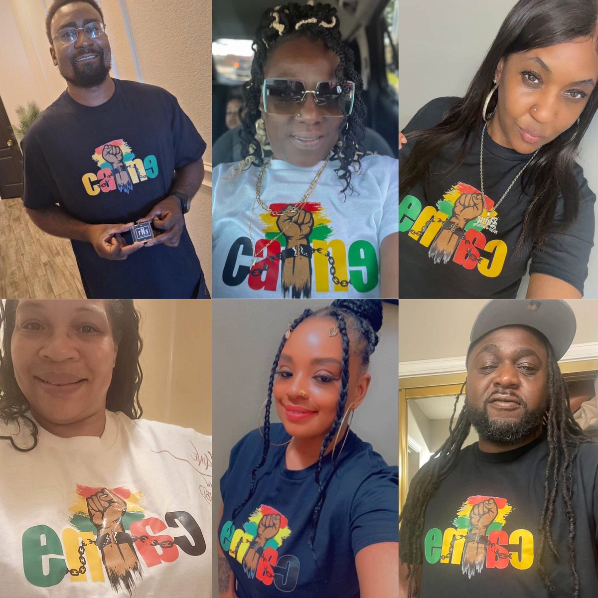 Caine216's tweet image. Caine #Juneteenth Merch ⚔️