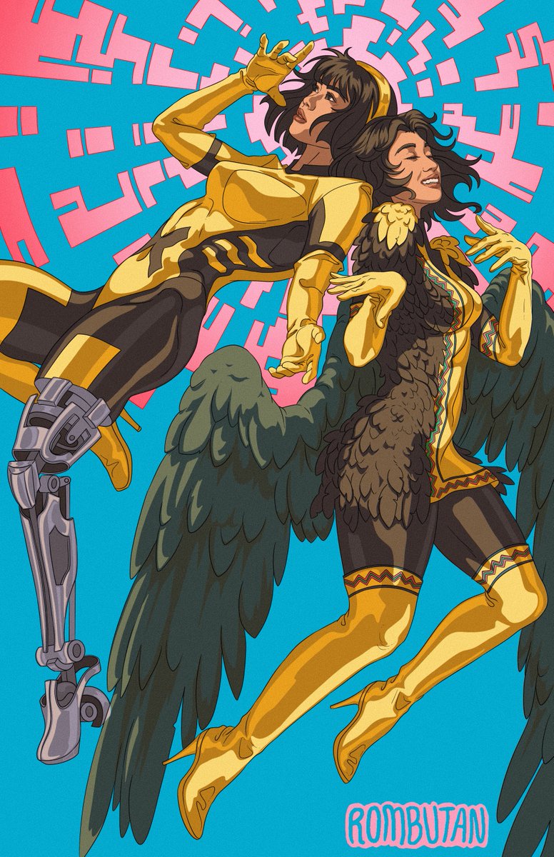 rombutans's tweet photo. “I GOT YOU, CUTIE!” 5 of 7!

Karma and Galura! https://t.co/giV2xECz8t