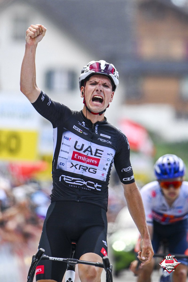 JOÃO ALMEIDA VENCE A VOLTA À SUÍÇA!! 🇵🇹🔥

O português da UAE Team Emirates-XRG completou a reviravolta com a vitória na cronoescalada do último dia.

📸 Sprint Cycling Agency