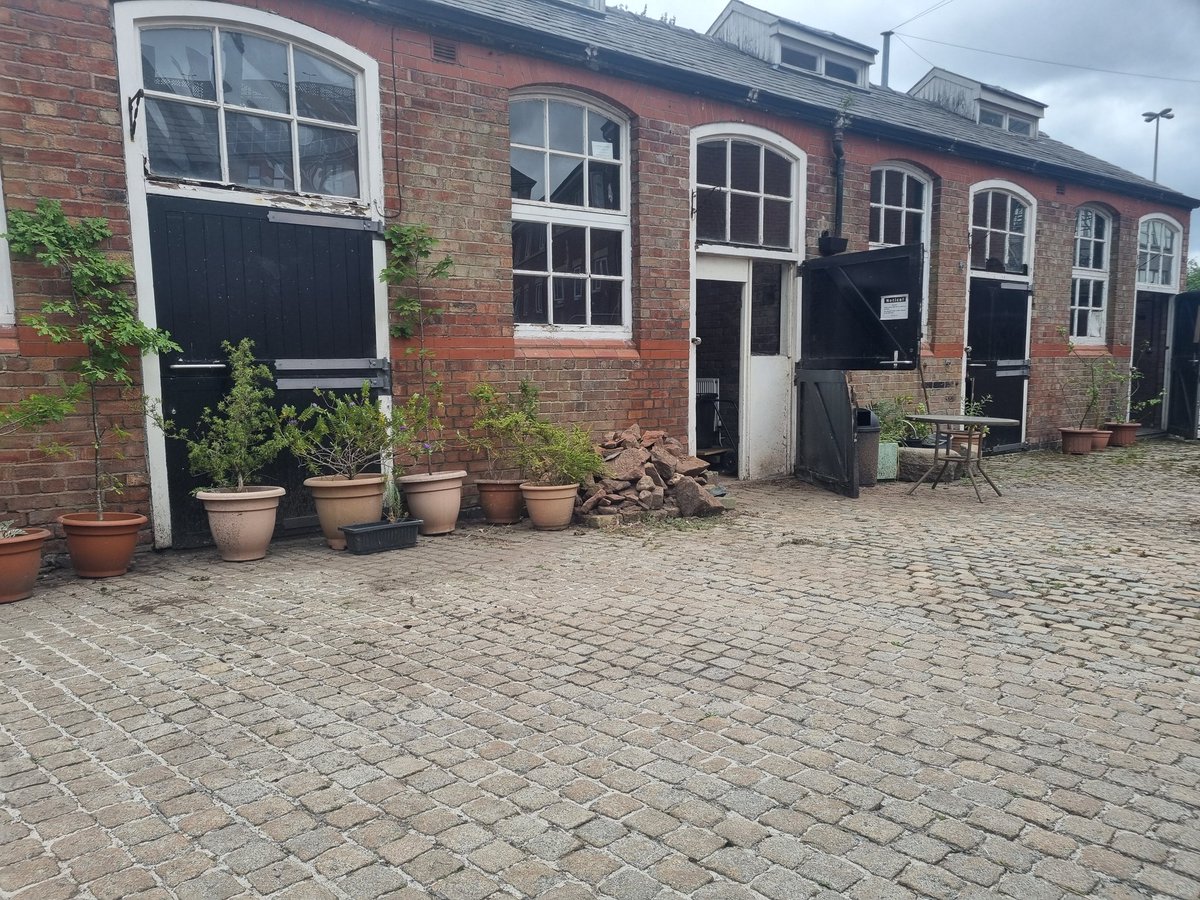 scouse_mouse_20's tweet image. Now we have secured a year (at least) at the Heritage Centre, time to bring it up to scratch. Today, four of us carried on working on the surface. The volunteers have been working on it for the past couple of weeks. Stone moving and weeding today