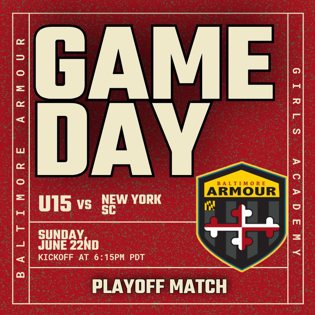 ⚽️2️⃣nd Playoff Match TODAY for the ‘10’s! Don’t miss this exciting team compete on Field 7️⃣ at 6:15PM PDT <a href="/GAcademyLeague/">Girls Academy</a> <a href="/ImYouthSoccer/">ECNL/GA/Recruiting/College Soccer</a> <a href="/TopDrawerSoccer/">TopDrawerSoccer</a> <a href="/TheSoccerWire/">SoccerWire</a> <a href="/PrepSoccer/">Prep Soccer ⚽️</a>