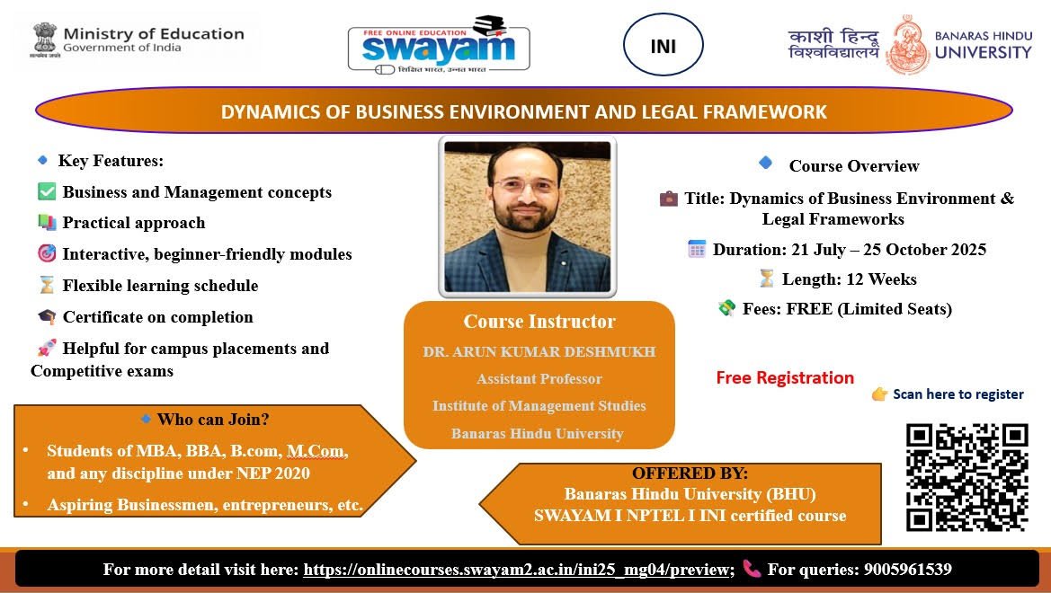 arund178's tweet photo. Welcome to join my new FREE online SWAYAM course #Digitaleducation #SWAYAM #NPTEL #Onlineeducation https://t.co/usVwSWL1oe