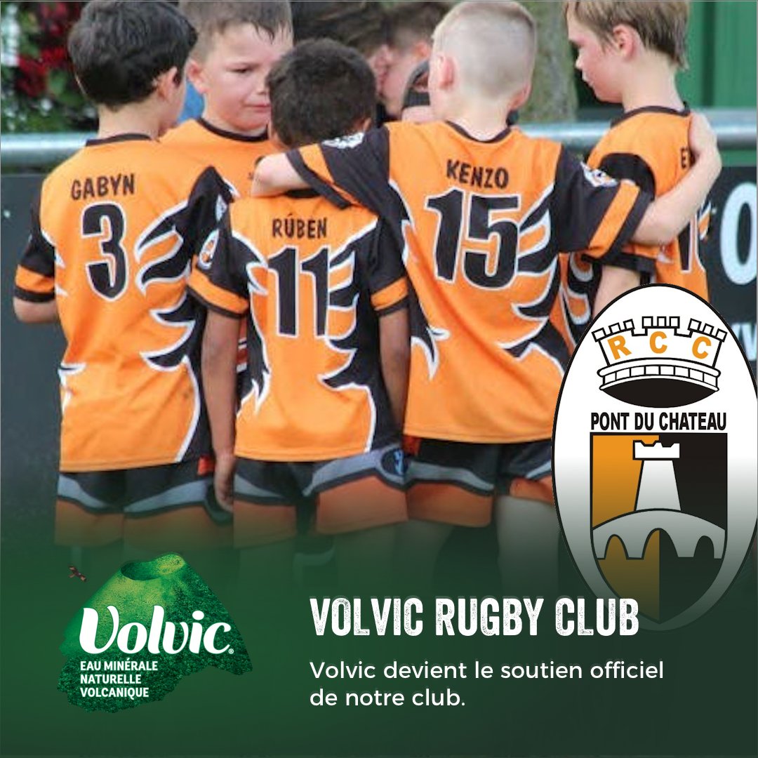 C'est officiel : le RC CASTELPONTIN fait partie des 50 clubs sélectionnés pour rejoindre l'opération #VolvicRugbyClub🏆
Nos jeunes joueurs seront équipés comme des pros... On a hâte d'y être ! 😍 <a href="/volvic/">volvic</a>.fr