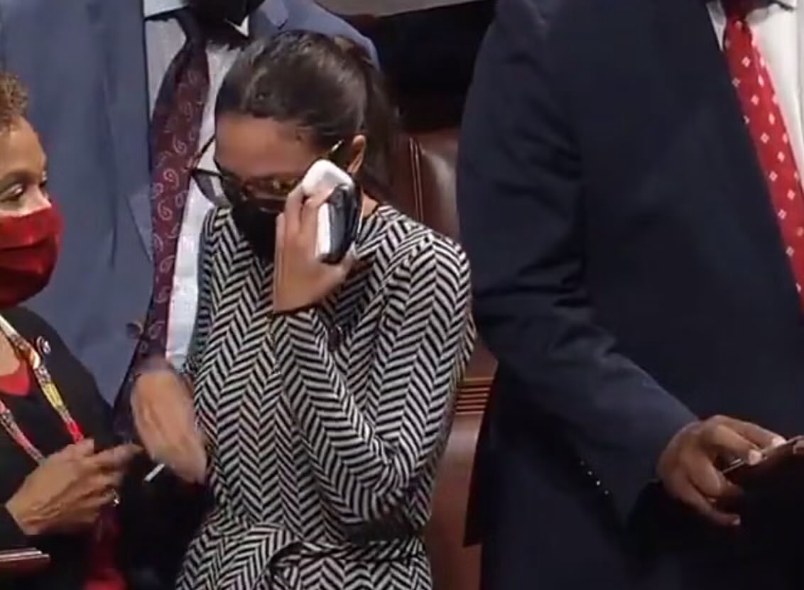 You should cry on the House floor about it