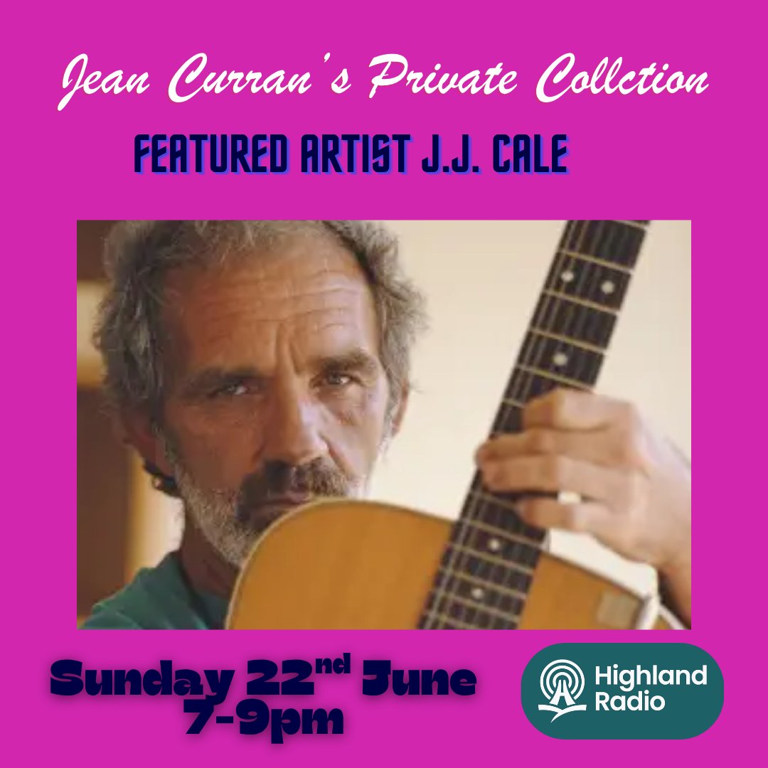 jeancurran3's tweet image. Four tracks from J.J. Cale this Sunday plus the usual music mix. Text/WhatsApp 0866025000 and online highlandradio.com