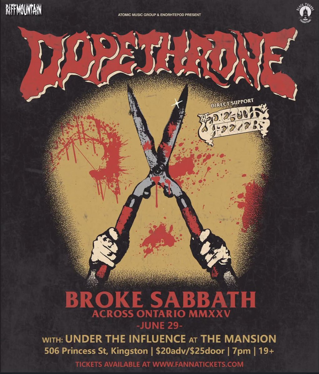 Black Throne Productions (@_blackthrone_) on Twitter photo One week away! Which show will we see you at? One week away! Which show will we see you at?