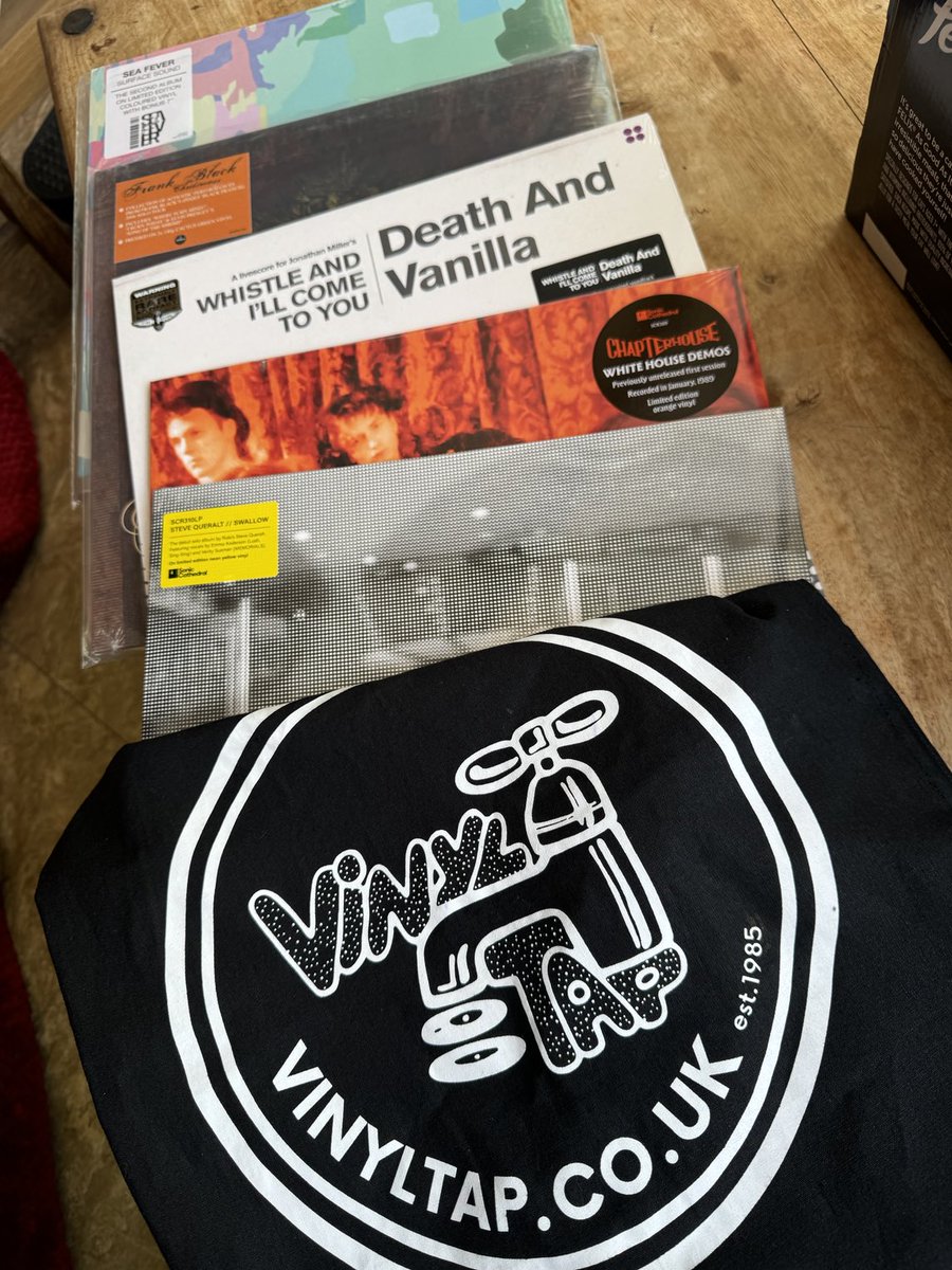 Darrell Mitchell (@darrellmitch73) on Twitter photo Great vinyl expedition yesterday to <a href="/vinyltaprecords/">Vinyl Tap Records</a> picked up some <a href="/soniccathedral/">Sonic Cathedral</a> goodies new death & vanilla and the new belter from <a href="/SeaFeverBand/">Sea Fever</a> <a href="/PhilCmusic/">Philip Cunningham</a> <a href="/tommychap01/">Tom Chapman</a> thanks to Marc & Ross cracking food <a href="/ParishHudd/">Parish</a> 🍔 Great vinyl expedition yesterday to <a href="/vinyltaprecords/">Vinyl Tap Records</a> picked up some <a href="/soniccathedral/">Sonic Cathedral</a> goodies new death & vanilla and the new belter from <a href="/SeaFeverBand/">Sea Fever</a> <a href="/PhilCmusic/">Philip Cunningham</a> <a href="/tommychap01/">Tom Chapman</a> thanks to Marc & Ross cracking food <a href="/ParishHudd/">Parish</a> 🍔