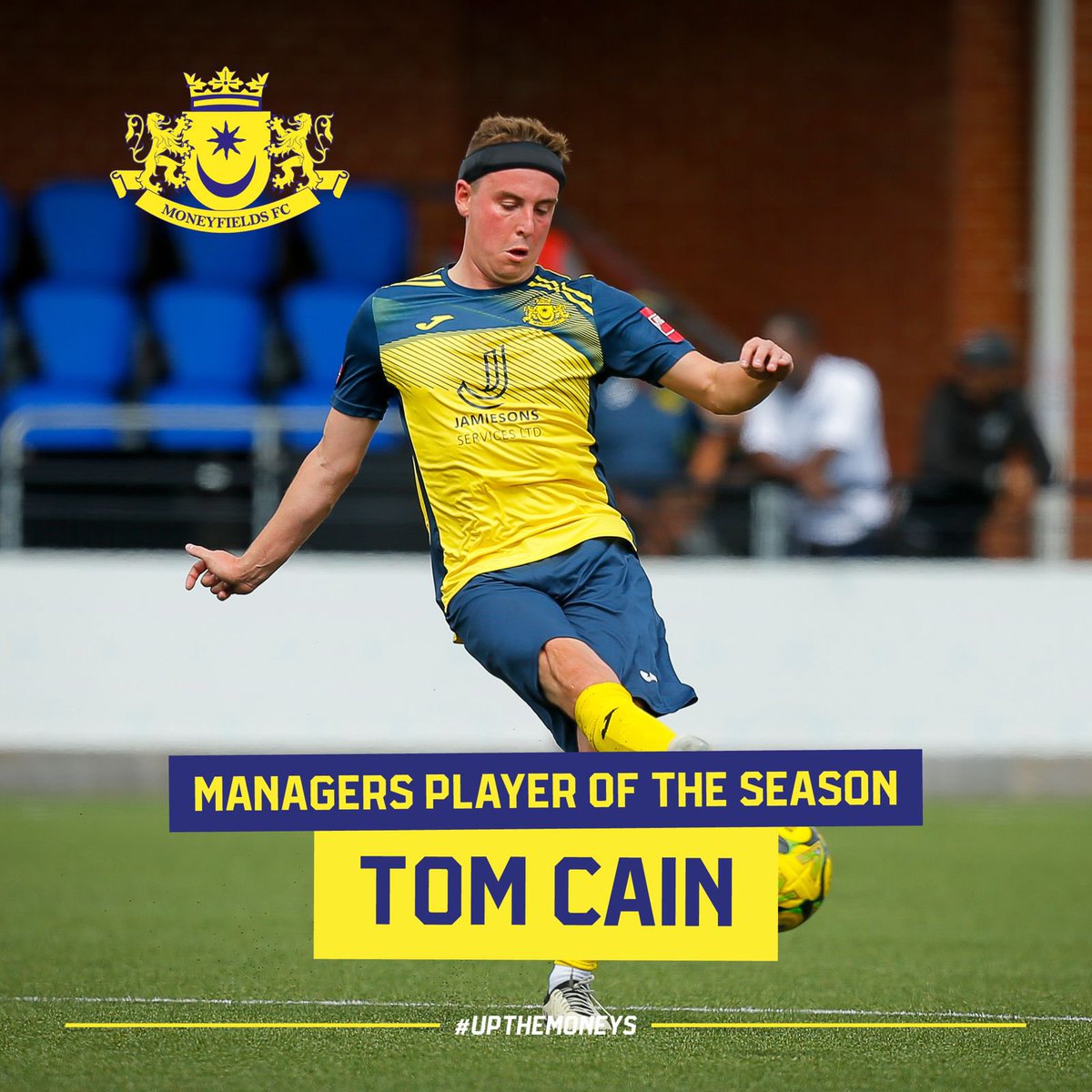 🏆 Managers’ Player of the Season.
Steady. Reliable. Outstanding.
Tom Cain is the winner! 👏👏👏
#UpTheMoneys
