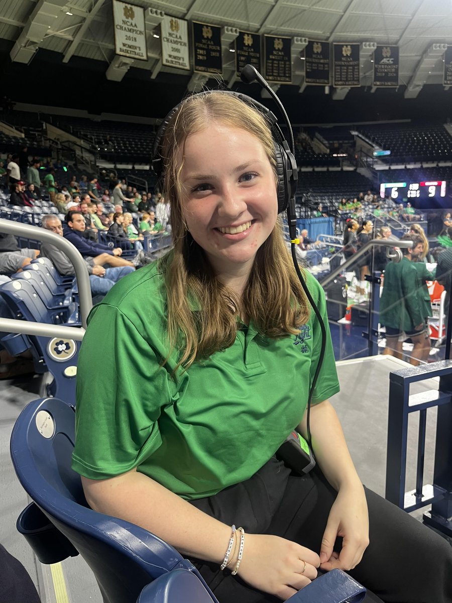 Through gifts of 𝐚𝐥𝐥 sizes, you make a distinct Notre Dame experience possible for students like Katie Murphy ’27. She calls her scholarship a "financial blessing" and a "source of encouragement" as she makes the most of her time at Notre Dame. ☘️

Please join us in