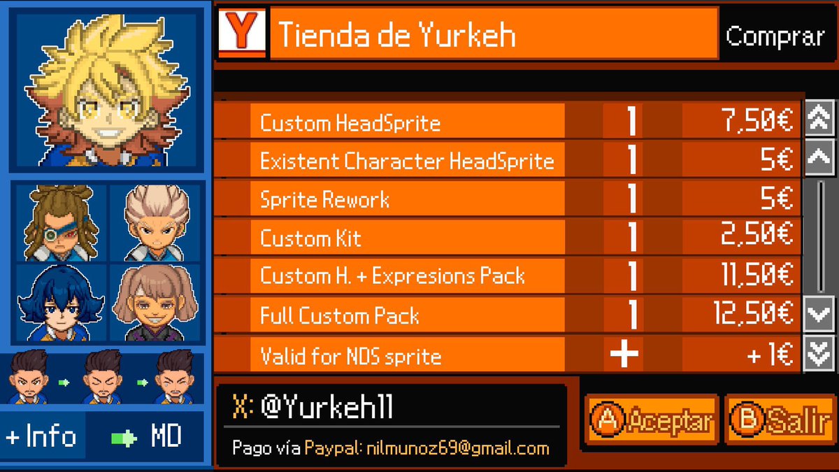 🚨 COMISIONES ABIERTAS🚨

ℹ️ INFORMACIÓN VÍA MD
💲TABLA DE PRECIOS ABAJO
📲BIZUM TAMBIÉN, INFORMACIÓN VÍA MD

Precios no fijos, por plazo de entrega pueden variar.

Si vas a hacerlo por Paypal, usa Ko-fi o por MD.

ko-fi.com/yurkeh1