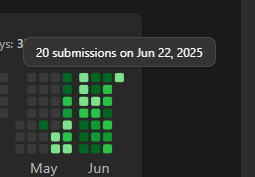 gauravnickk777's tweet photo. ✅ Started JS
✅ Completed Linked List (TUF)
Solved:
• Delete Middle Node
• Odd-Even LL
• Add One to LL
• Sort LL
• Reverse k Group
• Copy LL with Random Ptr
#100DaysOfCode #DSA #JavaScript #Leetcode #AzmuthCodes https://t.co/YtZgWS0nfV