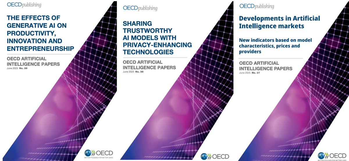LJ's infoDOCKET (@infodocket) on Twitter photo Three New AI-Related White Papers From OECD; Topics Include #Innovation, Entrepreneurship, and #Trust infodocket.com/2025/06/22/thr… #AI <a href="/OECD/">OECD ➡️ Better Policies for Better Lives</a> Three New AI-Related White Papers From OECD; Topics Include #Innovation, Entrepreneurship, and #Trust infodocket.com/2025/06/22/thr… #AI <a href="/OECD/">OECD ➡️ Better Policies for Better Lives</a>