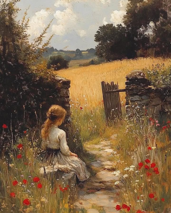 Waiting on the Edge of Summer
#paintings #art