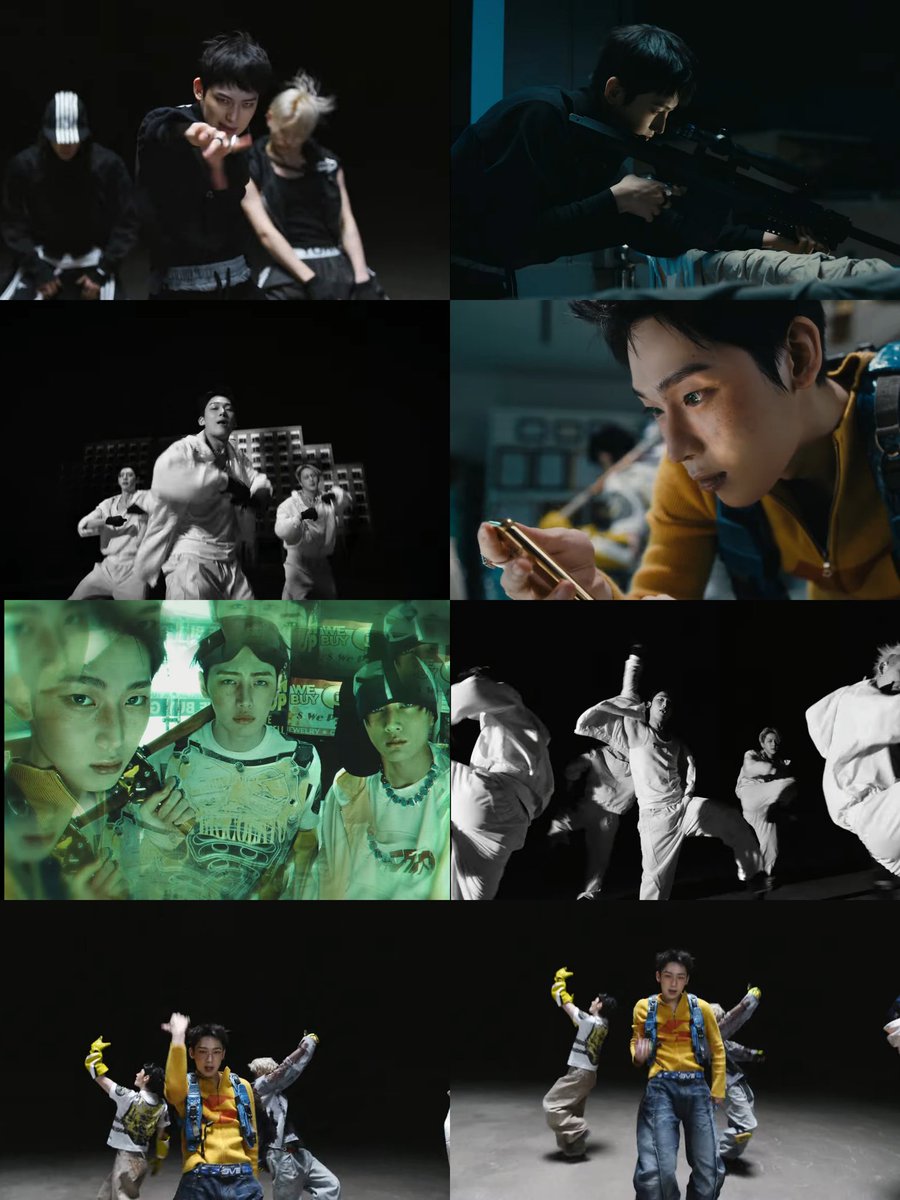 sunoo shots from outside’s music video! 🦇