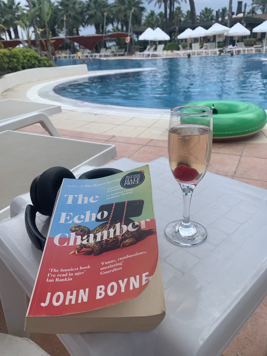 FultonLRoss's tweet image. Grinning like a eejit reading this by the pool! I may even have chortled…Now going to have to read everything ⁦@JohnBoyneBooks⁩ has ever written