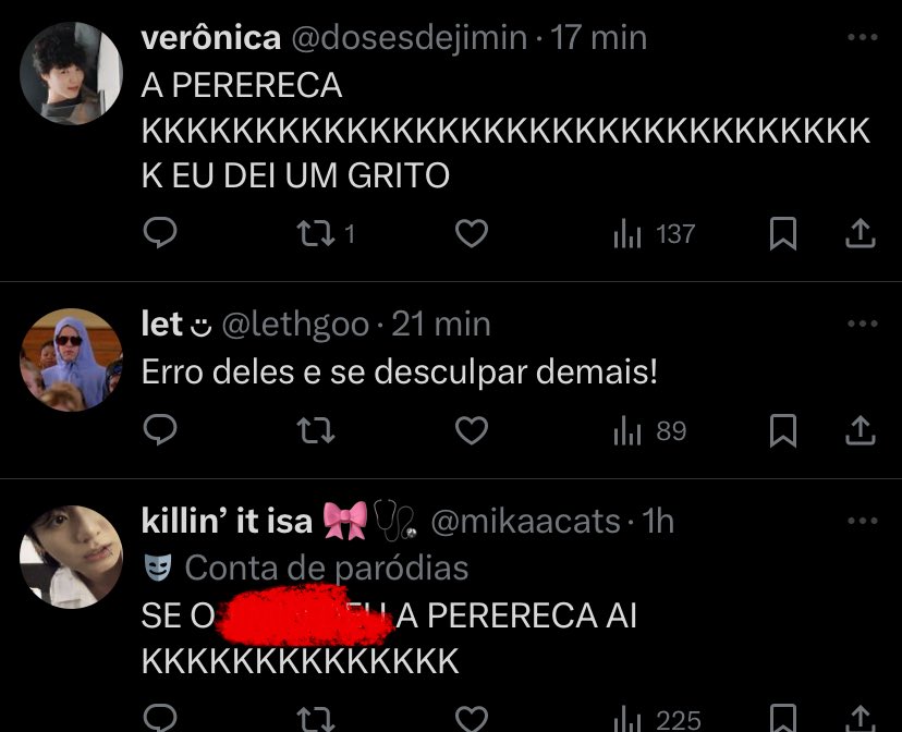 Vsf vocês tão comendo merda
