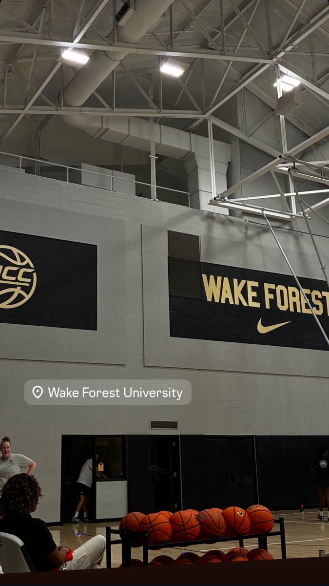 Clocking In.✅🏀 <a href="/WakeWBB/">Wake Forest Women's Basketball</a>
