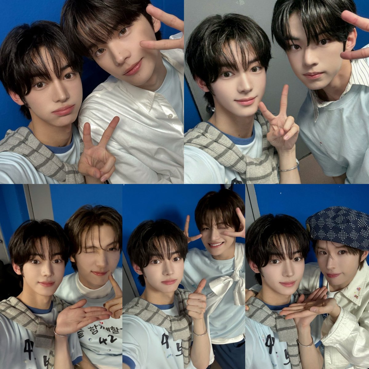 tousdohoon's tweet photo. NOOOOO 🥺 seeing hanjin take selcas with each member during the concert immediately reminded me of jun 😭 my china line… my shayla... #svtws https://t.co/EuZxh65vWm