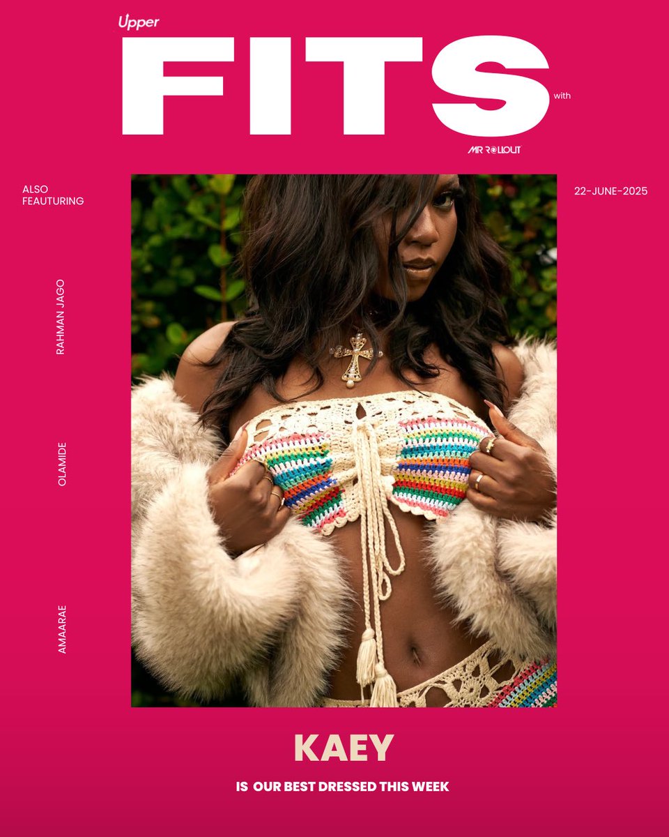 Upper Fits Of The Week w <a href="/OreoluwaPeters/">MR ROLLOUT©️</a> 👚👗✨

-With <a href="/thisisKAEY/">Kaey</a> as our bet dressed. 🩷