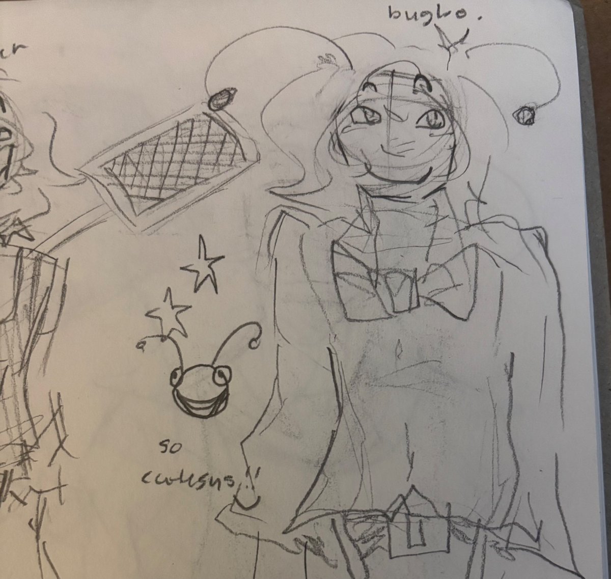 unfamiliarfoe's tweet photo. oldish bugbo art from like… two months ago !!!! #bugbofanart idk how to tag chat https://t.co/V5MqRX8JJM
