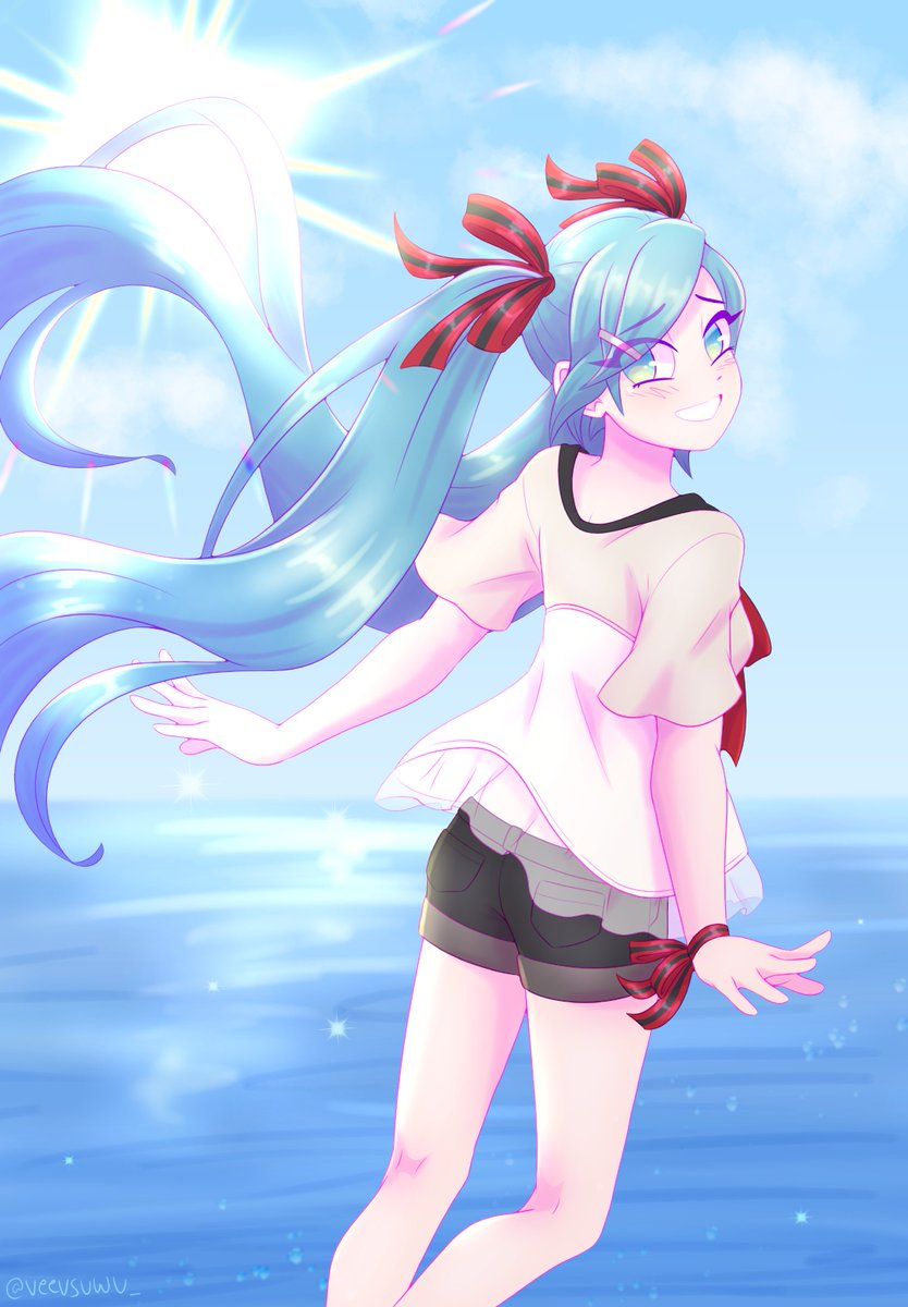 veevsuwu_'s tweet photo. collection of beaches from drawings across the last three years 💭 https://t.co/9R2mwC2G5f