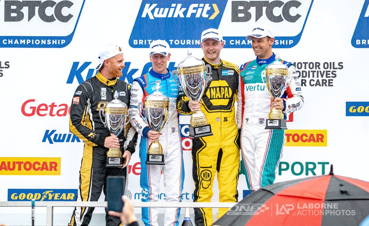 Four from race 2 for <a href="/onemotorsport/">jeceng</a> at <a href="/Oulton_Park/">Oulton Park</a> 

<a href="/cooksport/">Josh Cook</a> <a href="/StephenJelley/">Stephen Jelley</a>