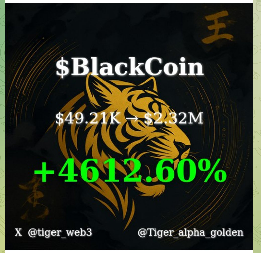 tiger_web3's tweet image. 昨日pumpfun总交易量6.7B,同比下降5%
$BlackCoin 市值冲到2.2m,信号抓住了40x涨幅。
概念是黑市中使用的代币,实际上操盘痕迹很严重。早期信号捕捉到之后跟车非常香。
$WW3…