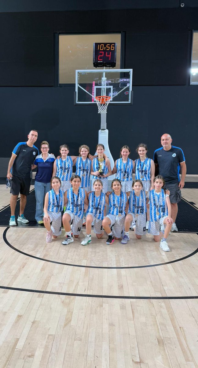 🏆U12 Kız Basketbol Takımımız, TBF U12 Kızlar B Ligi İkincisi! 🏆