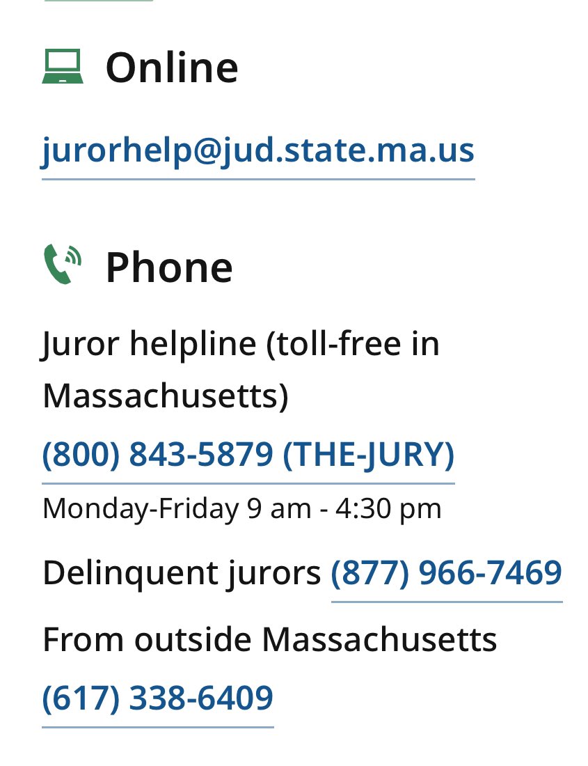 Defense Diaries (@defense_diaries) on Twitter photo <a href="/eupaulaprado/">Paula Prado</a> and all other jurors who performed their civic duty please know that there are laws in place in MA to offer you protection from harassment.
Do not allow people on this platform or anywhere else to harass, bully and dox you.
Make the call or email the Office of <a href="/eupaulaprado/">Paula Prado</a> and all other jurors who performed their civic duty please know that there are laws in place in MA to offer you protection from harassment.
Do not allow people on this platform or anywhere else to harass, bully and dox you.
Make the call or email the Office of