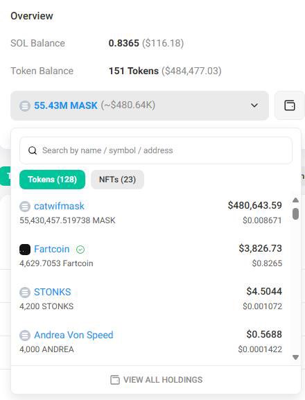 The #1 $MASK holder has been silently rotating everything into the recent dips all week.

That’s not just conviction, that’s insider-level confidence.

Something’s brewing…