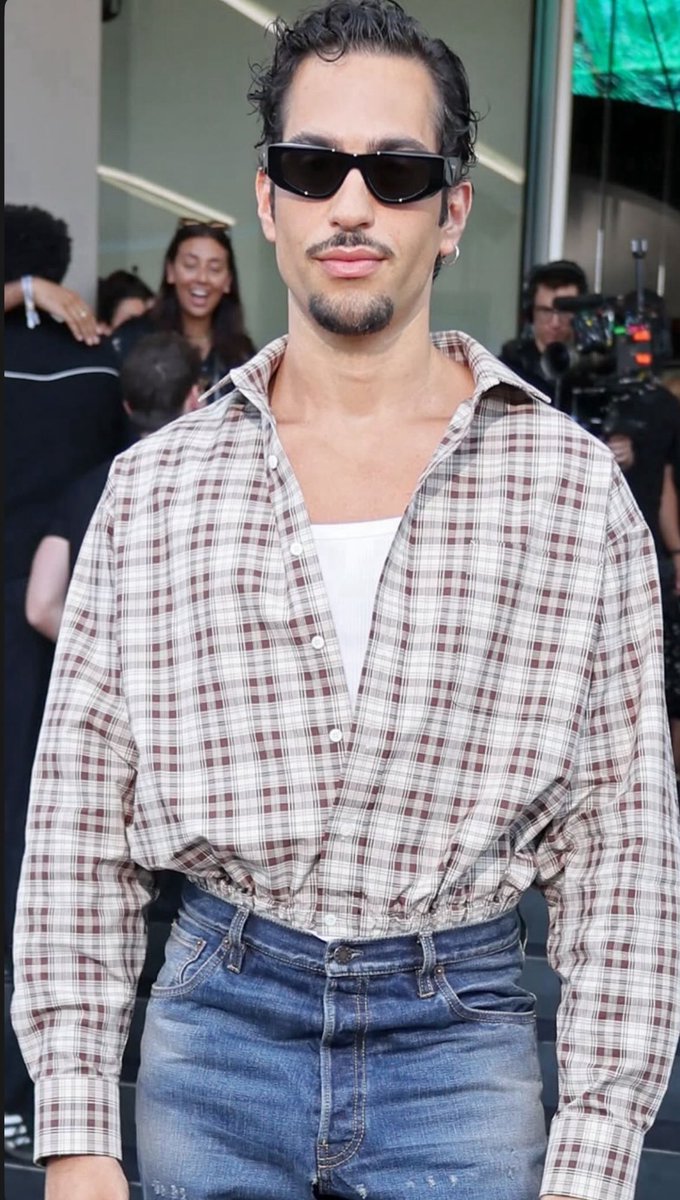 Ale oggi alla sfilata di Prada