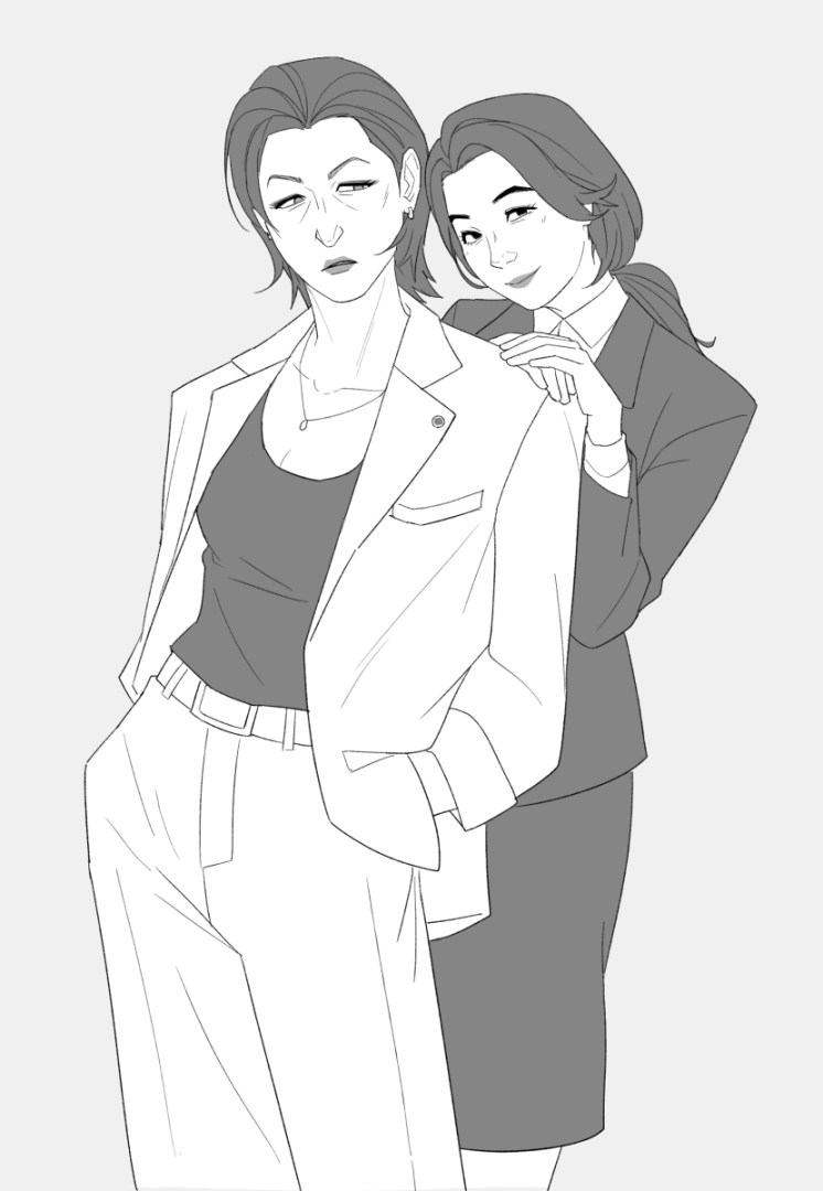 99BLUFFS's tweet image. Genderbent hmkr #女体化