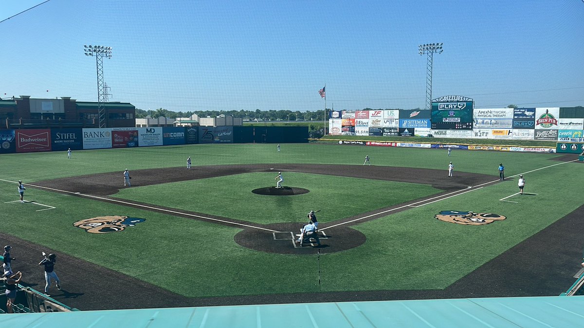 PBTSTL's tweet photo. 📍ABG Ballpark📍

🏆15u Championship🏆

@stlgamers 15u Gray vs Pacific Indians

#Play9WithUs | #STLEliteSeries https://t.co/ZiArYY5YcR