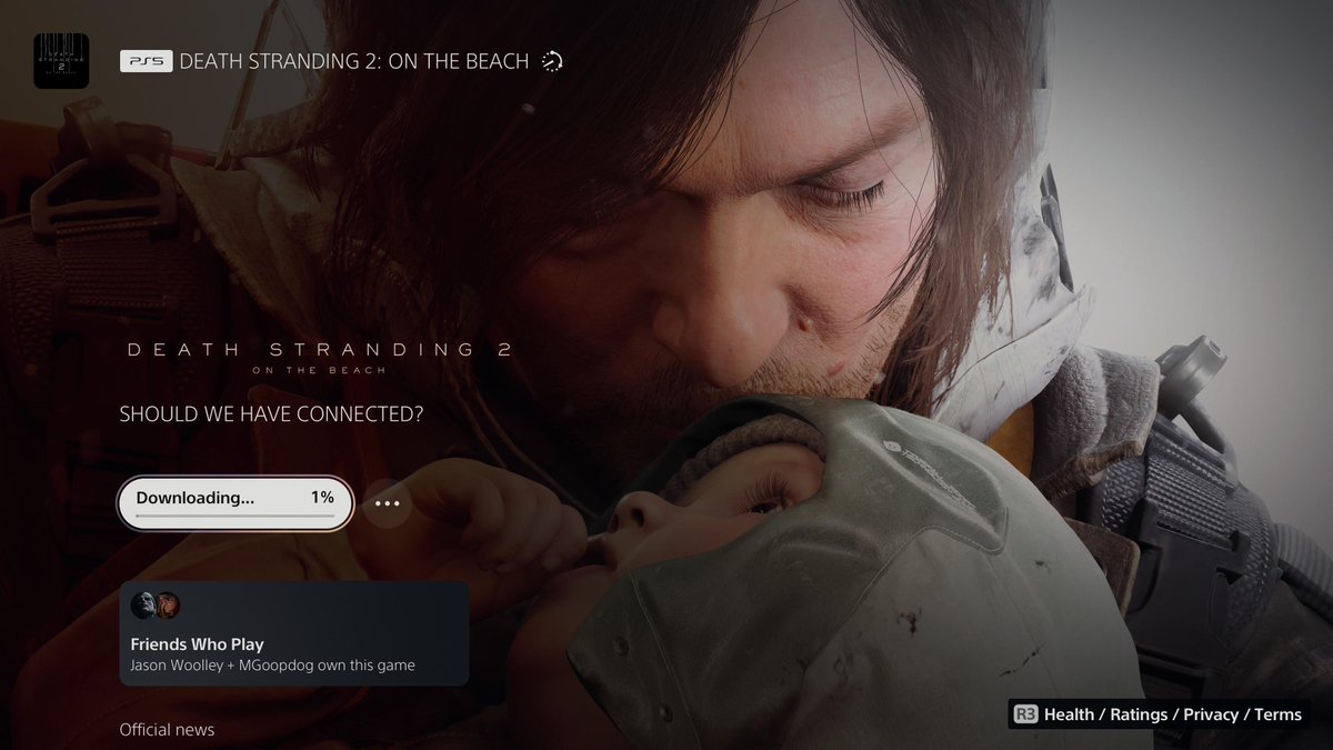 I just bought the deluxe edition of #DeathStranding2OnTheBeach on #PS5! 💙

I will start my review in 2 days. 😎

#PS5Share