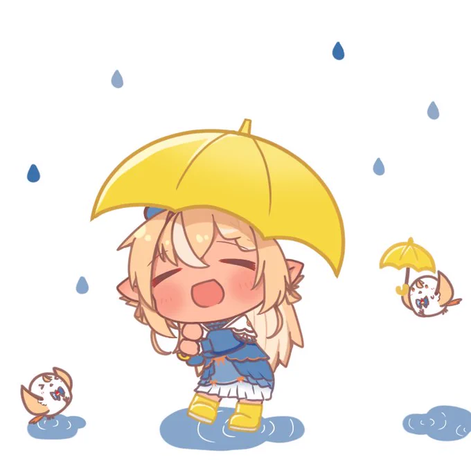 あめあめ〜 #しらぬえ