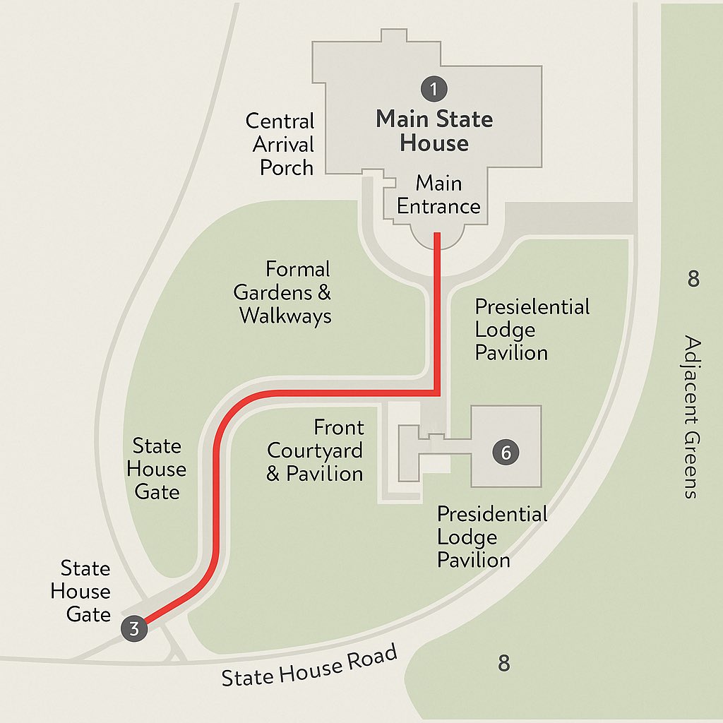 Tag mtu unataka mumeet gate 3, mutembe hadi main entrance pamoja.