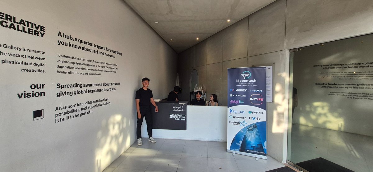 BlockBaliCom's tweet photo. Excited today to join the event by ID Opentech Group & Intifye, diving deep into the tokenization of intellectual property and its potential in the Web3 era.
Thank you for Having us 🫡🤝
#IPTokenization #Blockchain #Web3Innovation #BlockBali https://t.co/M5kgebN6Aj