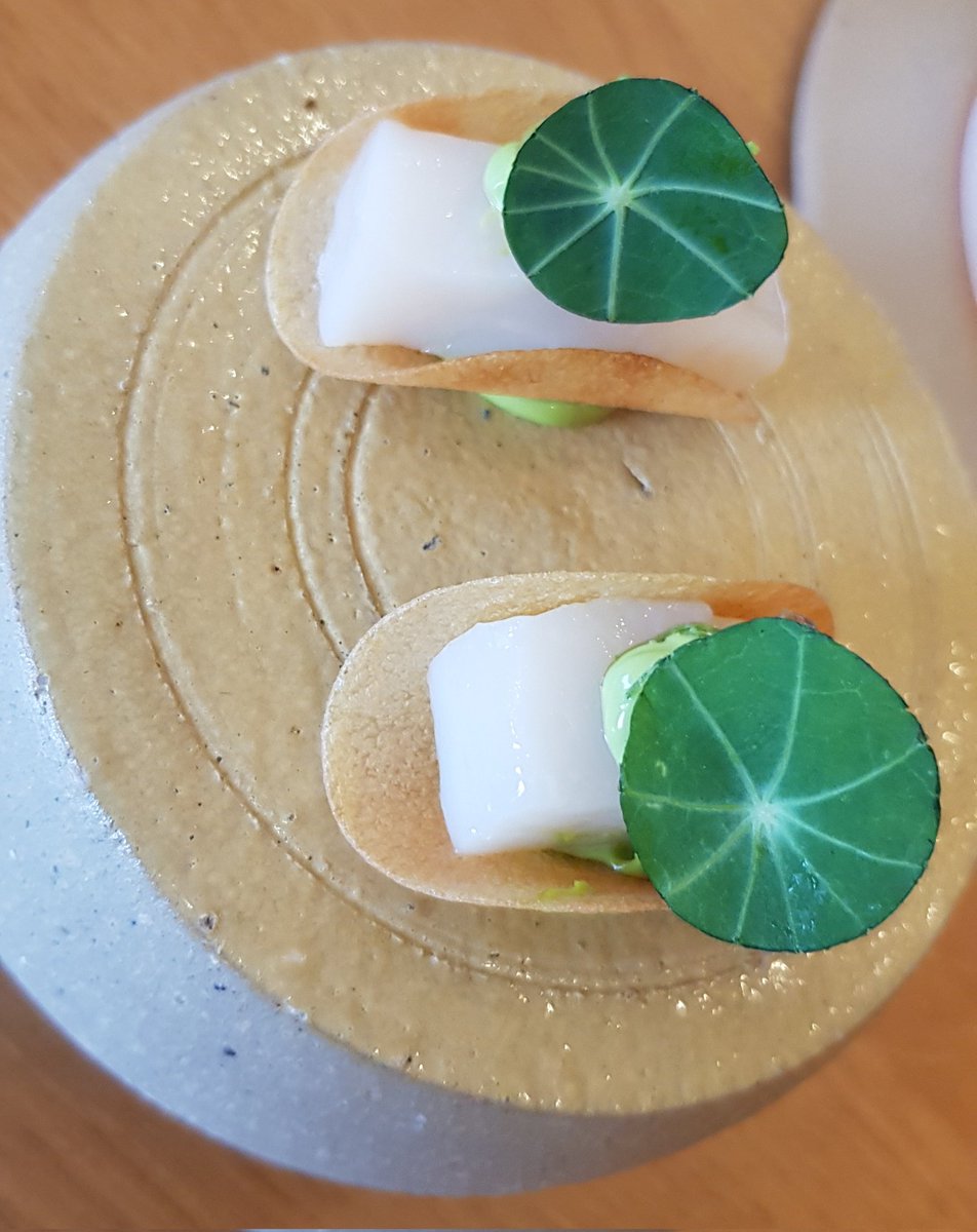 Food with parasols