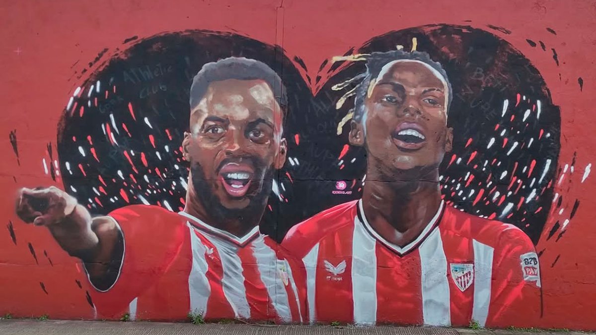 Athletic Club (@athletic_en) on Twitter photo โน ๐ฆ๐๐ฝ๐ฝ๐ผ๐ฟ๐๐ถ๐ป๐ด ๐๐๐ต๐น๐ฒ๐๐ถ๐ฐ ๐บ๐ฒ๐ฎ๐ป๐ ๐ฎ๐ฐ๐๐ถ๐ป๐ด ๐๐ถ๐๐ต ๐ฟ๐ฒ๐๐ฝ๐ฒ๐ฐ๐.
That is why those who have erased Nico's image from artist Carlos Lรณpez's mural do not represent Athletic.
๐ labur.eus/bfk1jtog โน ๐ฆ๐๐ฝ๐ฝ๐ผ๐ฟ๐๐ถ๐ป๐ด ๐๐๐ต๐น๐ฒ๐๐ถ๐ฐ ๐บ๐ฒ๐ฎ๐ป๐ ๐ฎ๐ฐ๐๐ถ๐ป๐ด ๐๐ถ๐๐ต ๐ฟ๐ฒ๐๐ฝ๐ฒ๐ฐ๐.
That is why those who have erased Nico's image from artist Carlos Lรณpez's mural do not represent Athletic.
๐ labur.eus/bfk1jtog