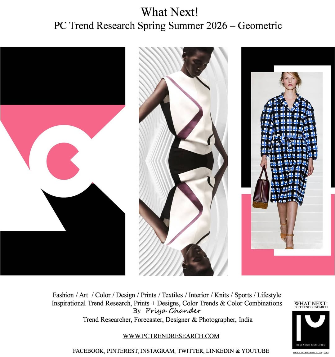 PriyaChanderPC's tweet image. PCTRENDRESEARCH.COM 
#Geometric #geometry #geometricdesign #geometrictiles #geometricfashion  #WhatNextPCTrendResearch #ResearchSimplified #PCTRENDRESEARCH #storywithinastorybypc #conceptbyPC #spring2026 #SS26