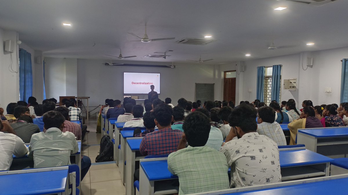 Crewsphere_MICT (@crewsphere12059) on Twitter photo What an incredible day at DVR, Andhra Pradesh! ๐ We successfully conducted the #Web3SeJudoYatra 2.0 workshop today, diving deep into the world of #Blockchain and the future of #Web3. Huge thanks to everyone who joined and made it a resounding success! #ICPHubs #AndhraPradesh What an incredible day at DVR, Andhra Pradesh! ๐ We successfully conducted the #Web3SeJudoYatra 2.0 workshop today, diving deep into the world of #Blockchain and the future of #Web3. Huge thanks to everyone who joined and made it a resounding success! #ICPHubs #AndhraPradesh