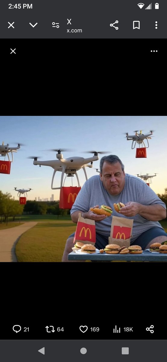 Chris Christie in Iran after being dropped on the nuclear site🤣
