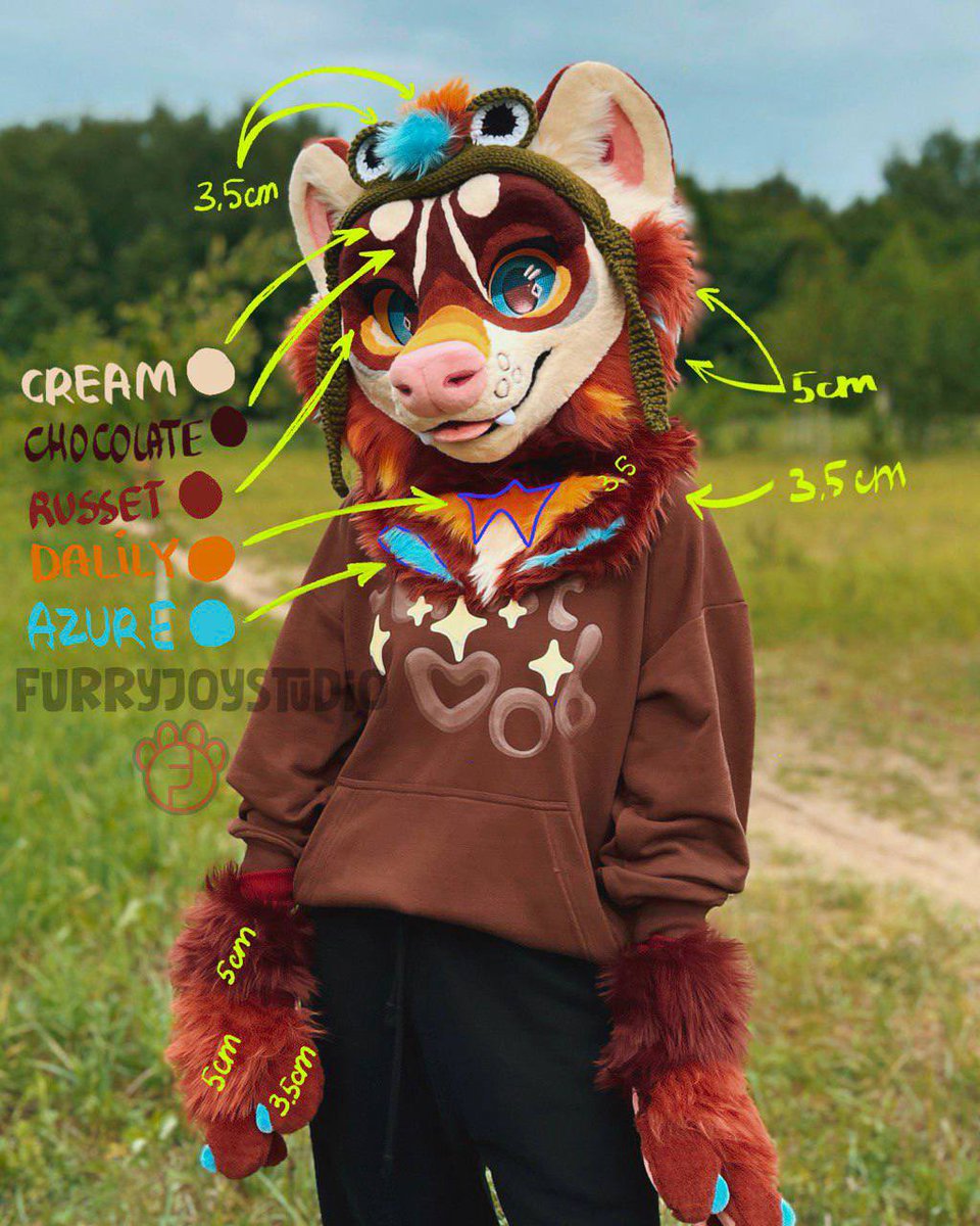 Miemiefur is used fursuit
Beautiful design
Choice of color: 
Maker instagram.com/furryjoystudio…
For sale soon!
#fursuit #furry #miemiefur